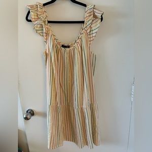 GAP Dress - Crinkle Gauze Mini Dress, Rainbow